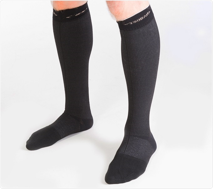 Reducing DVT and leg ulcers through personalized compression socks
